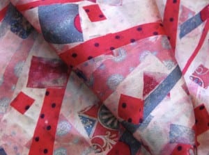 Dye Transfer on Silk