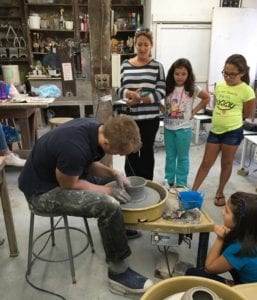 Ceramics Demonstration Photo