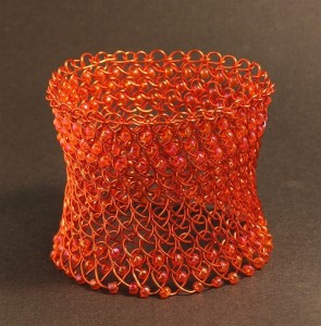 Joy Raskin teaches wireweaving at Brookfield Craft Center Joy Raskin teaches wireweaving at Brookfield Craft Center