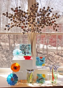 Beautiful handmade glass gifts at Brookfield Craft Center Gallery Gift Shop