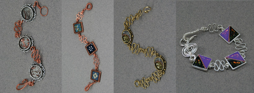 Mother and Daughter Resin Bracelet Workshop 2014, Ages 8-12, Saturday May 17