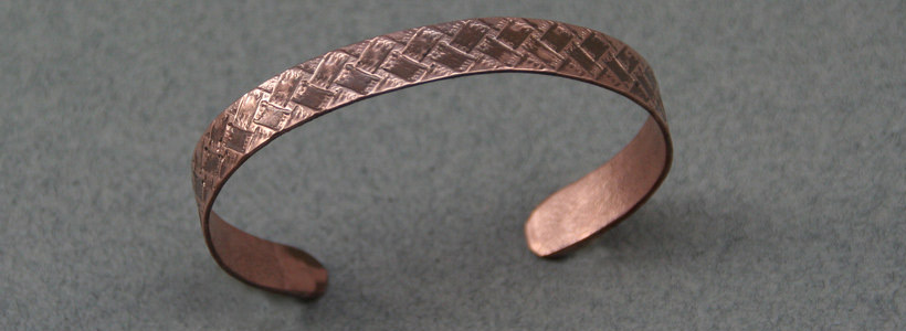 Workshop 2014 Textured Bracelet